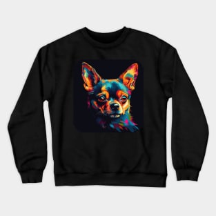 Colorful Doggy Love Crewneck Sweatshirt